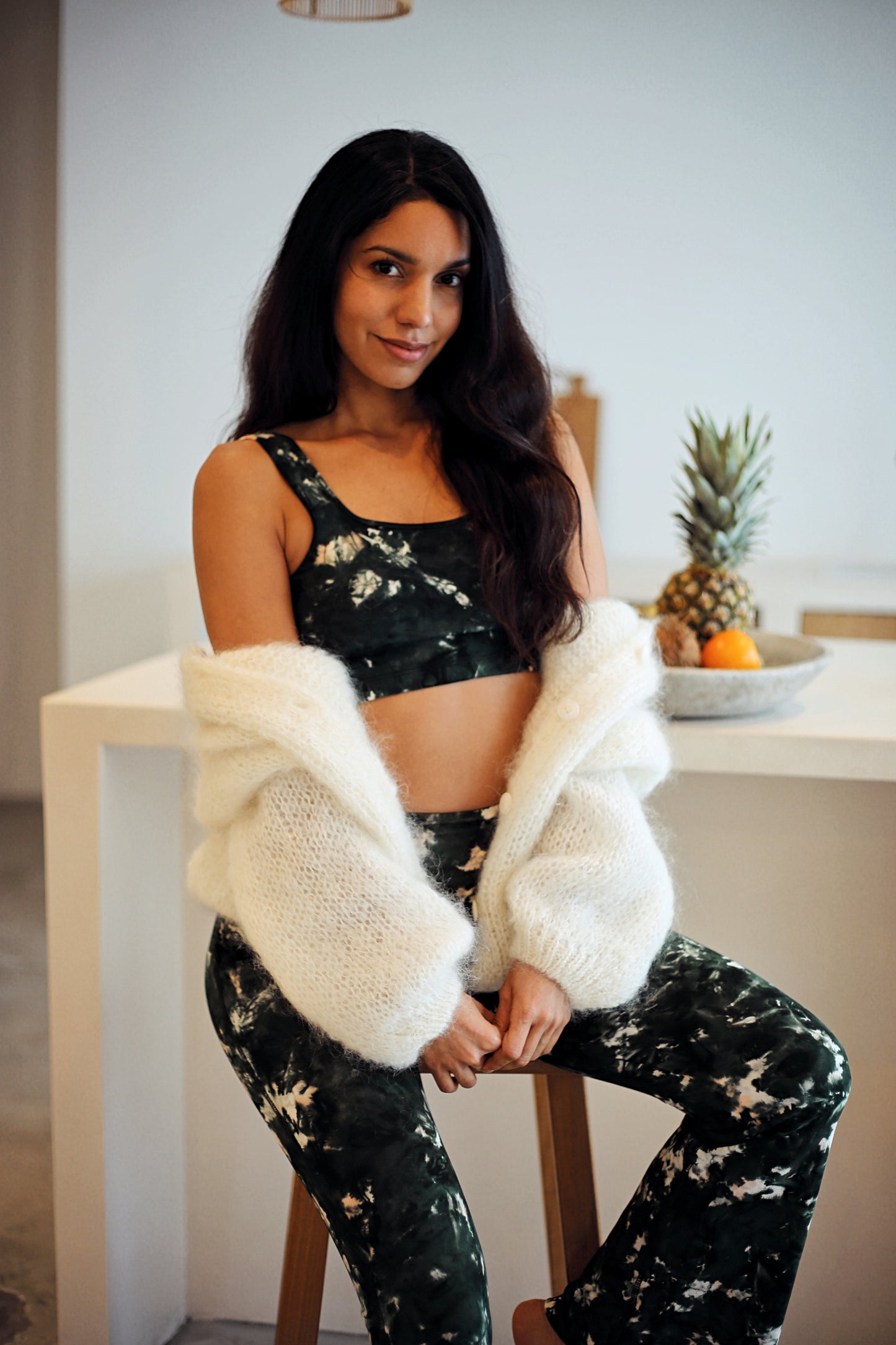 pantalon de yoga coloré écoresponsable