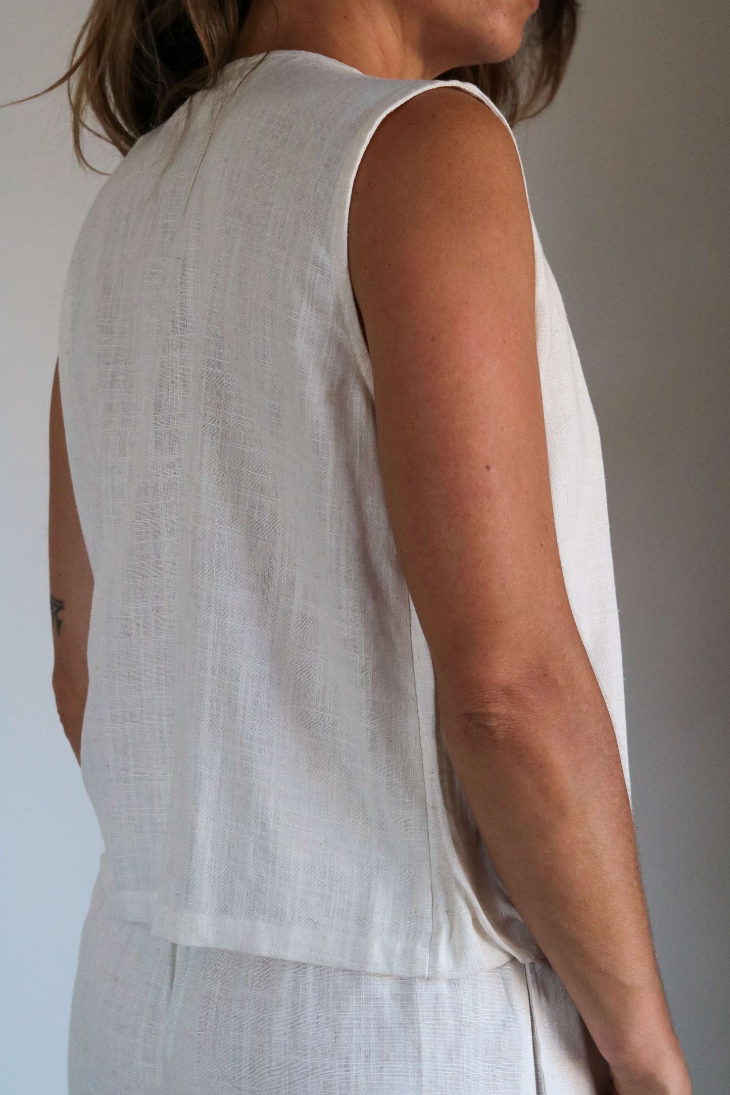 TOP ANAYA - Blanc naturel