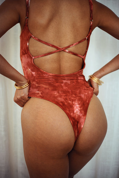 Body en bambou Terracotta | Douceur et élégance