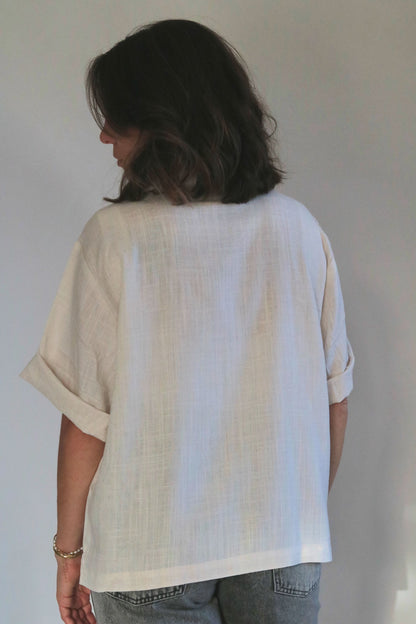 VESTE ANAYA - Blanc naturel