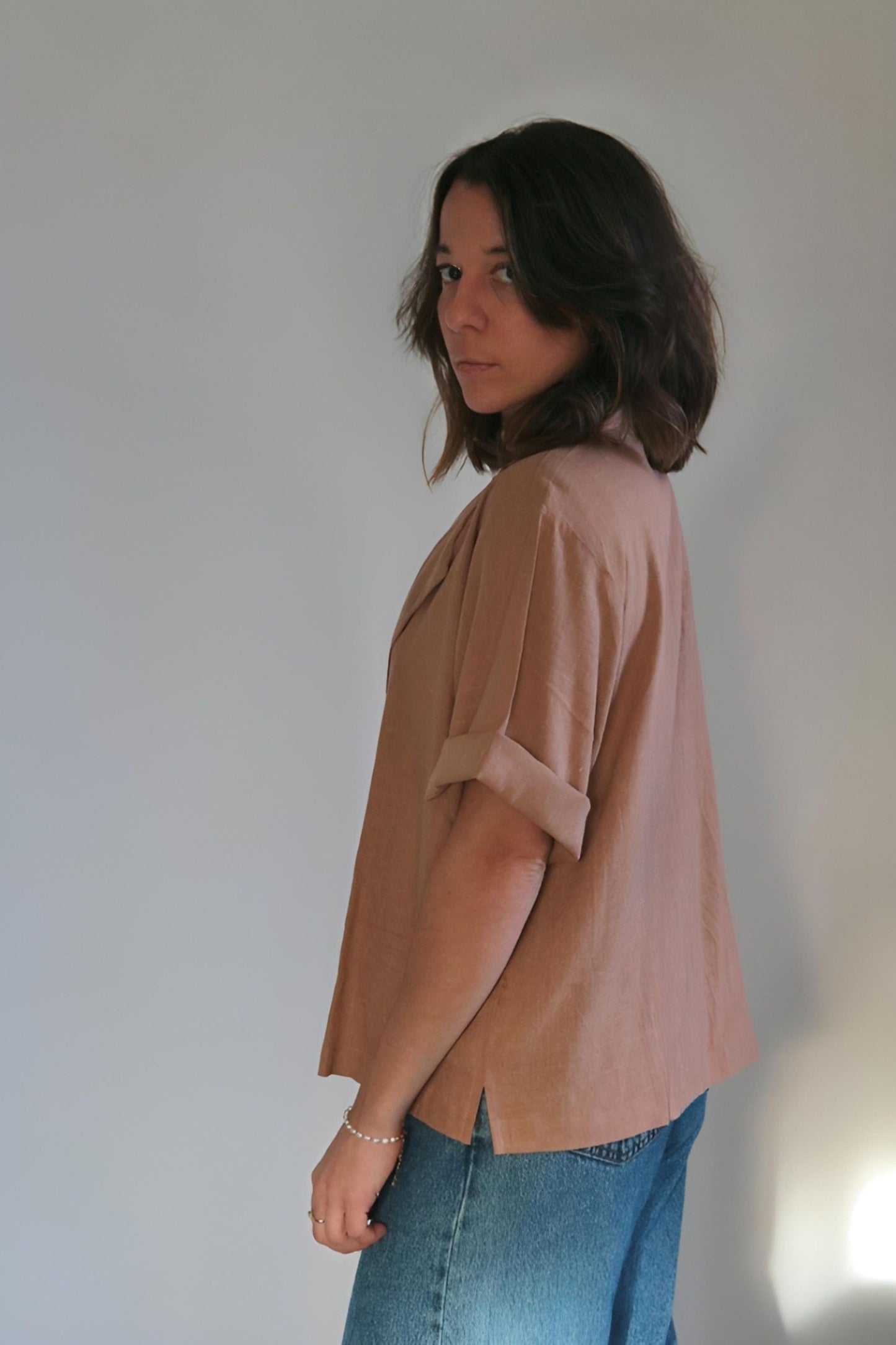 VESTE ANAYA - Dusty Pink