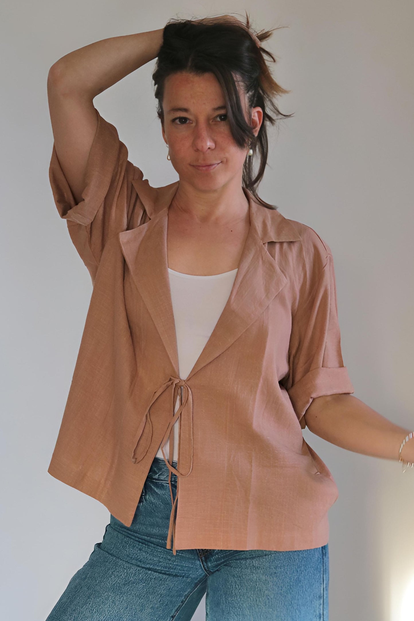 VESTE ANAYA - Dusty Pink