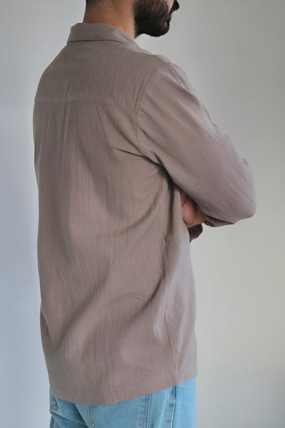 CHEMISE AWAN - Latte