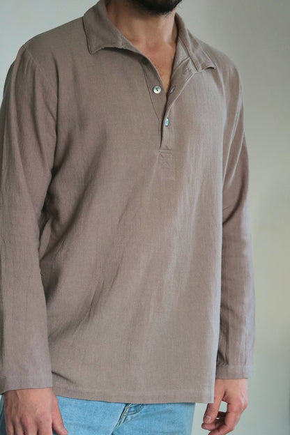 CHEMISE AWAN - Latte