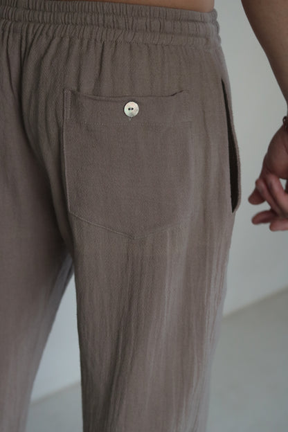 PANTALON AWAN - Latte