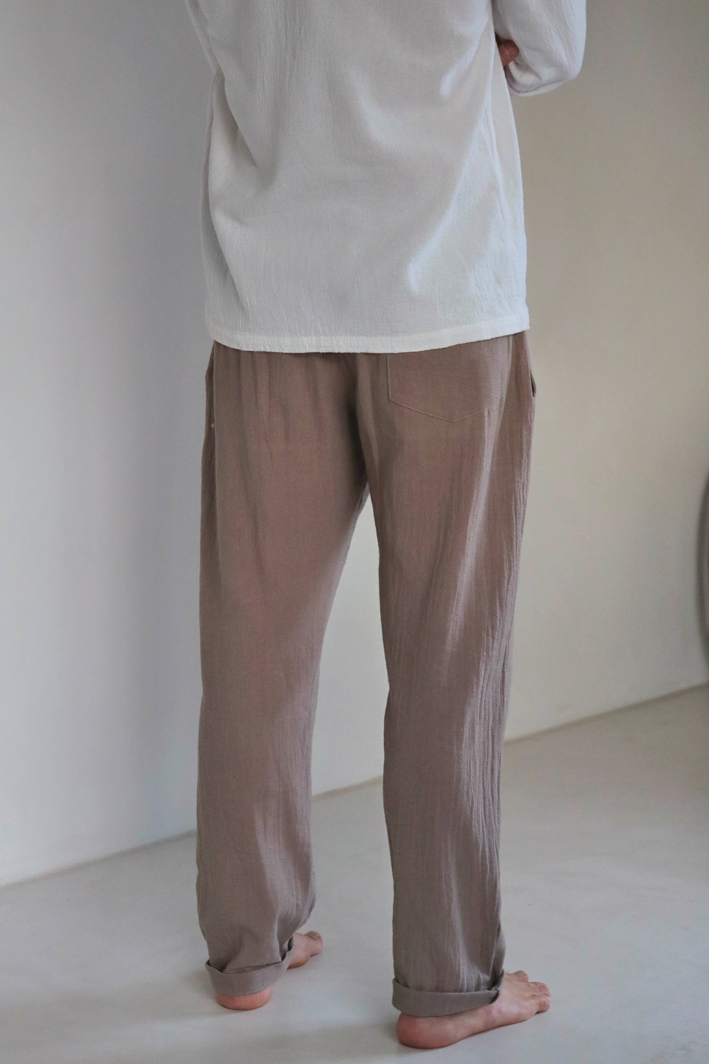 PANTALON AWAN - Latte