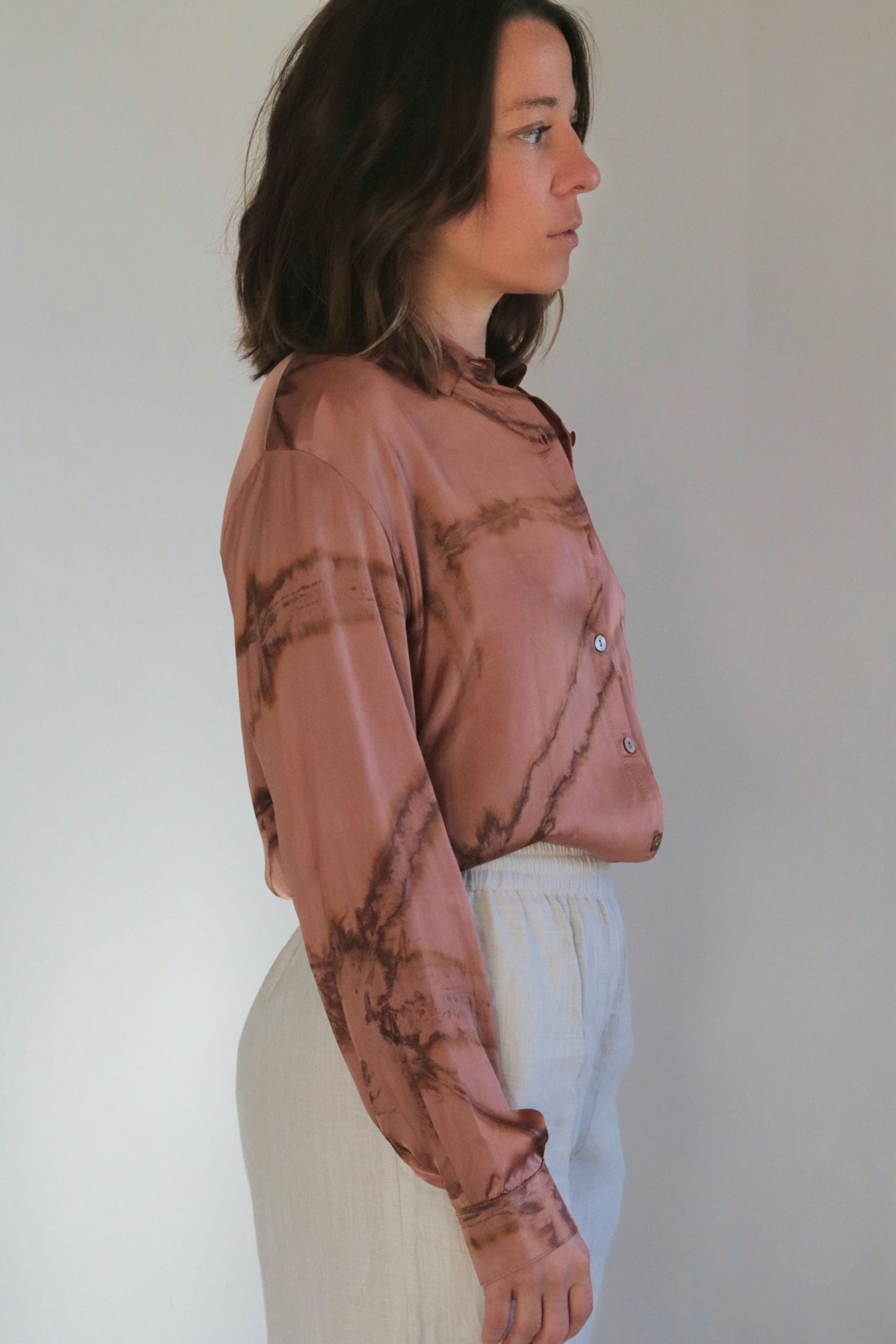 CHEMISE SILKY - Blush pink