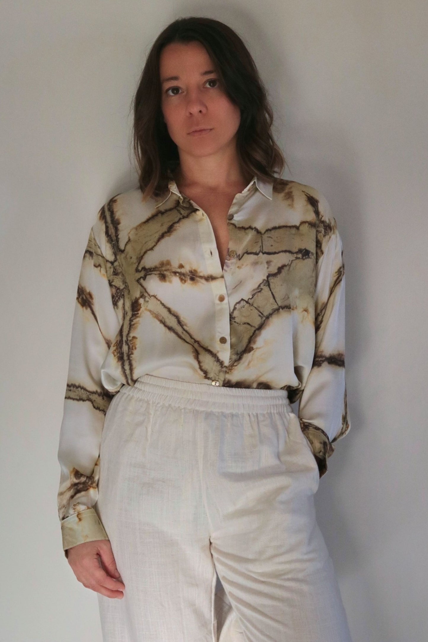 CHEMISE SILKY - Blanc