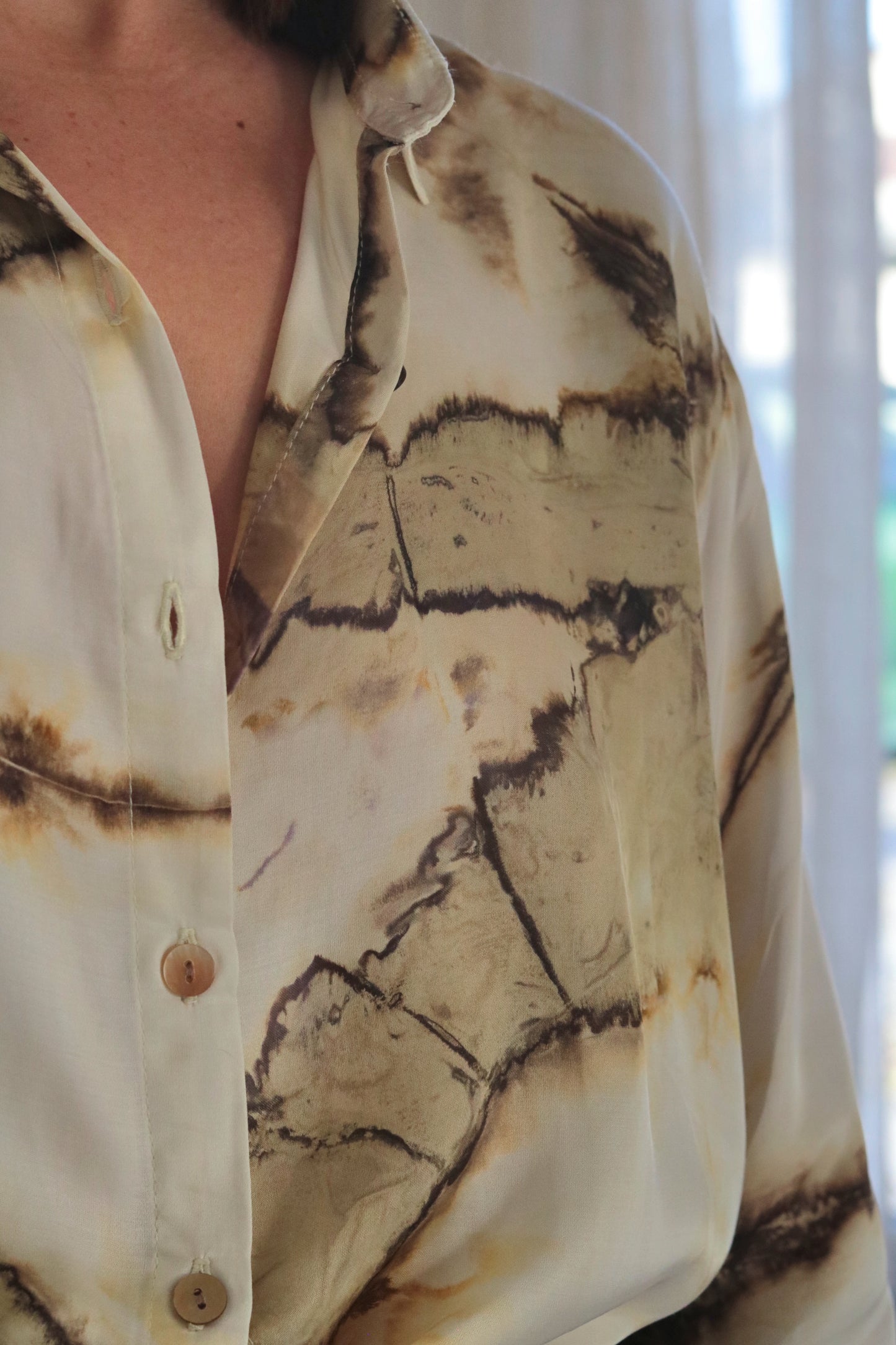 CHEMISE SILKY - Blanc