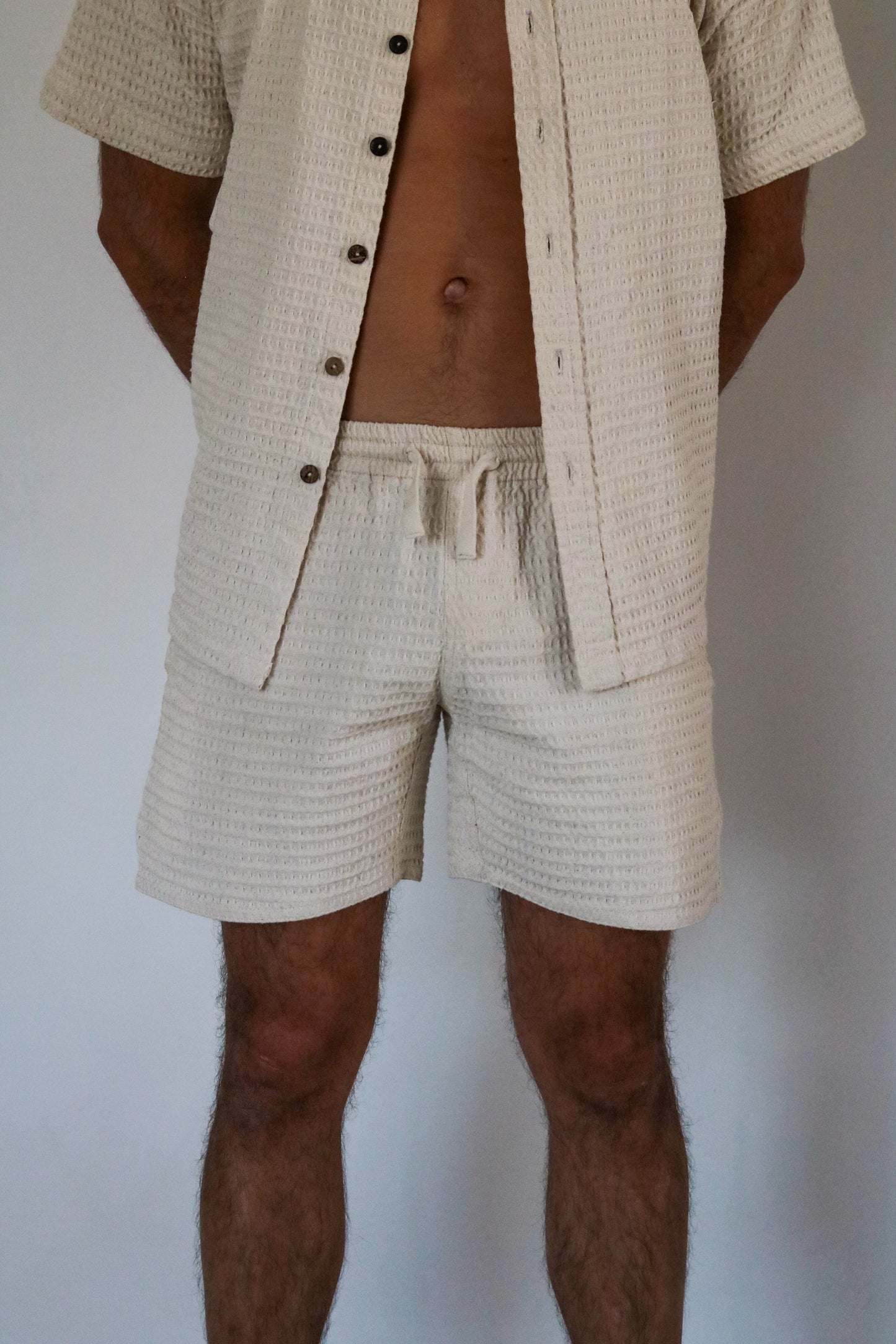 SHORT GAUFRÉ