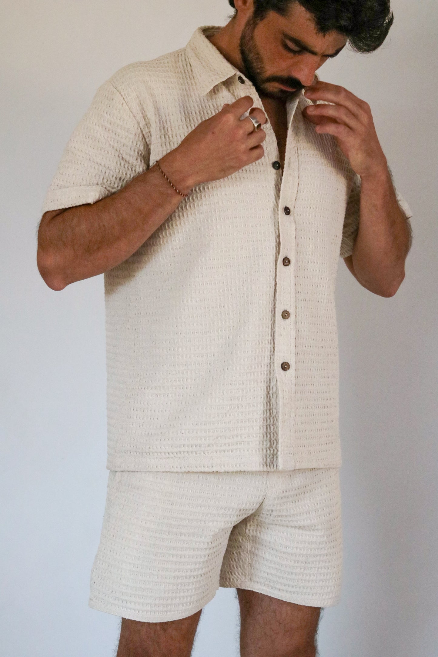 CHEMISE GAUFRÉE