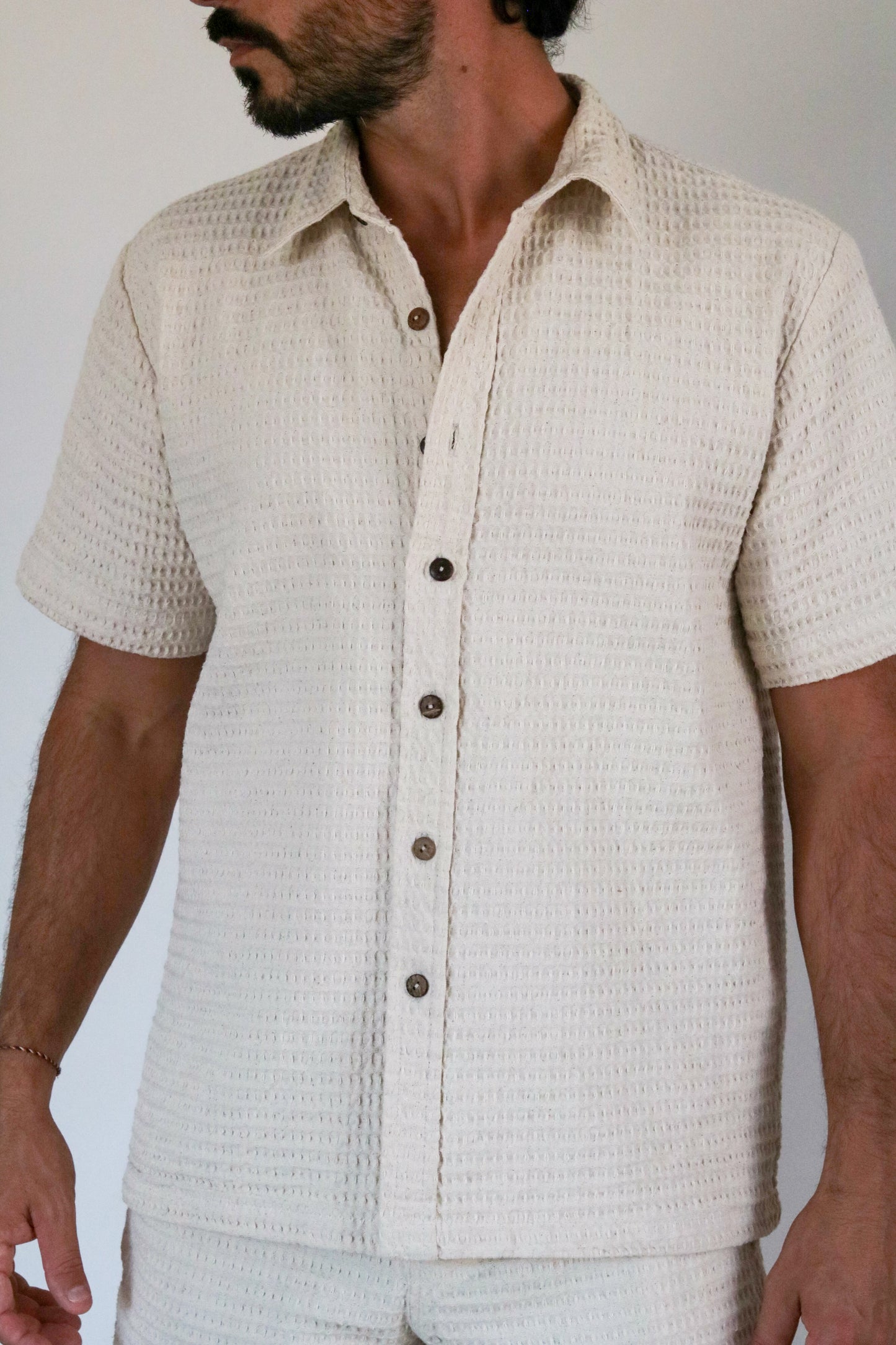 CHEMISE GAUFRÉE